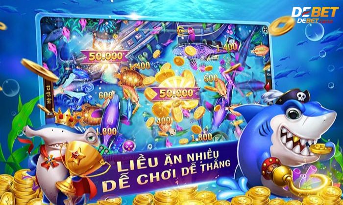 Bắn cá Debet là tựa game dễ chơi dễ trúng