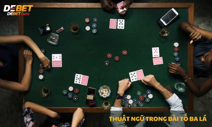 Thuật ngữ trong bài tố ba lá thường gặp