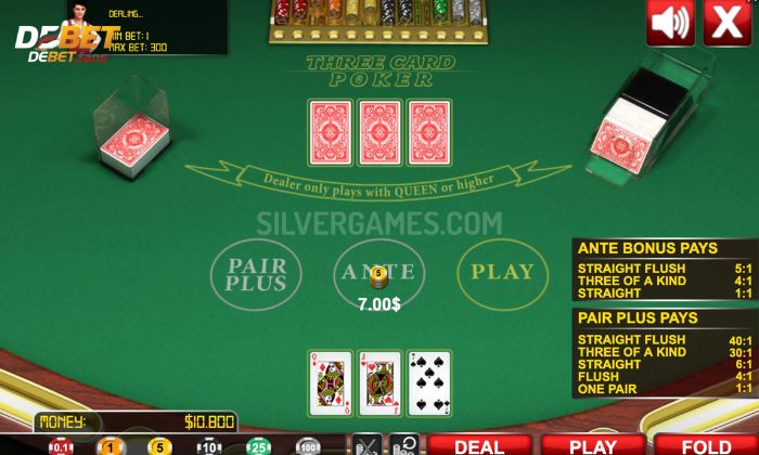 Chi tiết về luật chơi Poker ba lá